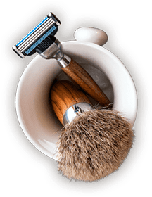 Shave cup with razor